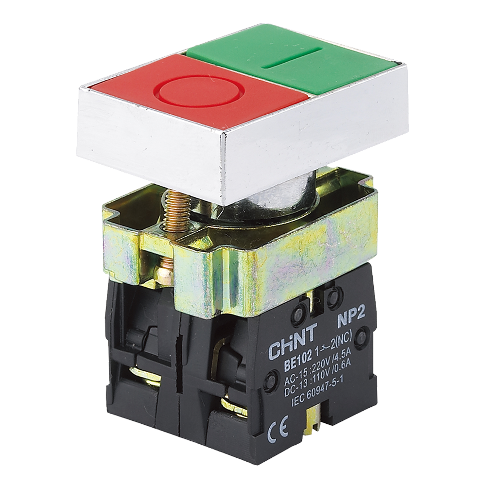 Chint Metal Double Head Square Raised IP40