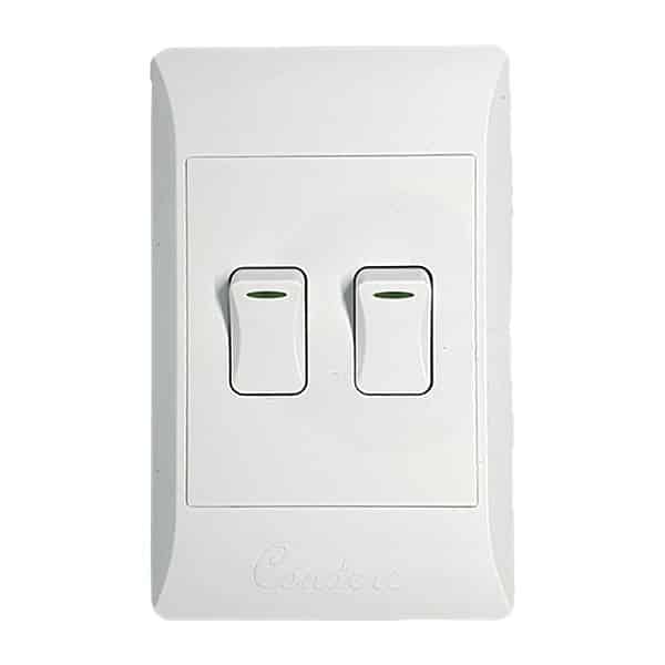 Condere 2 Lever 2 Way Switch 2x4