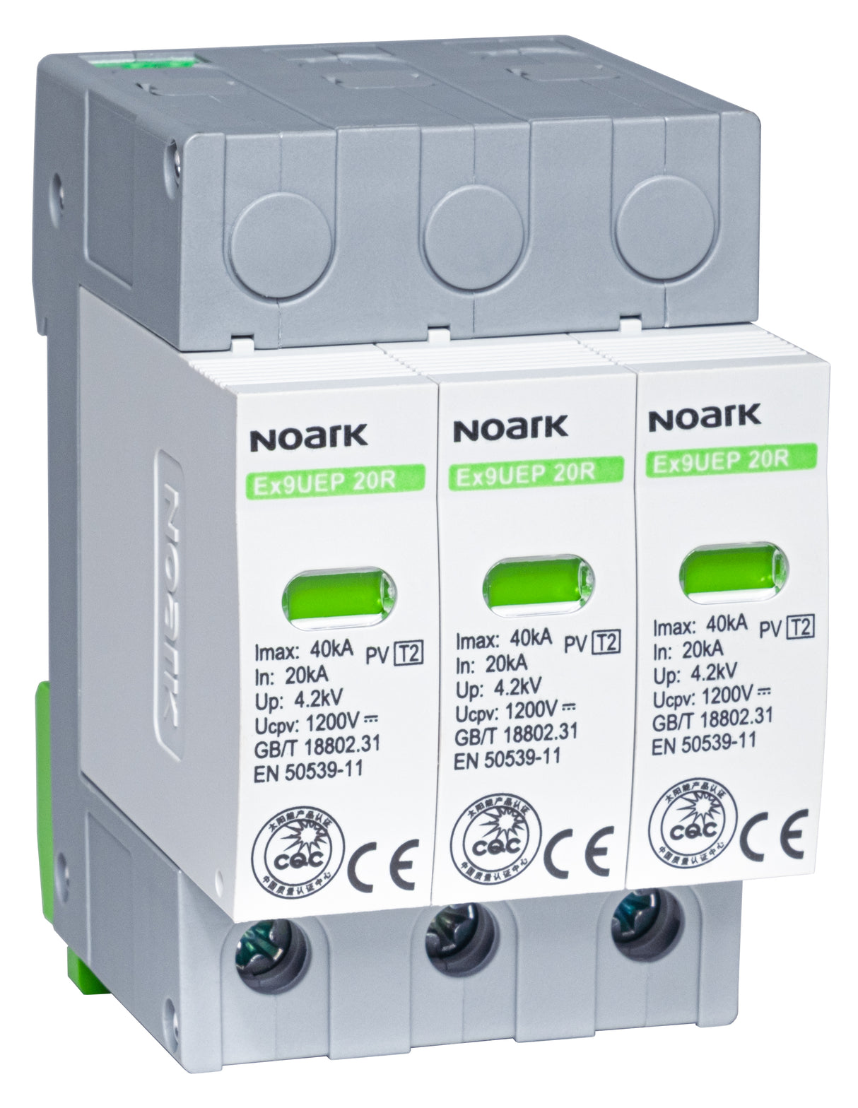 Noark PV DC Surge Arrestor 20KA 3P 1500V
