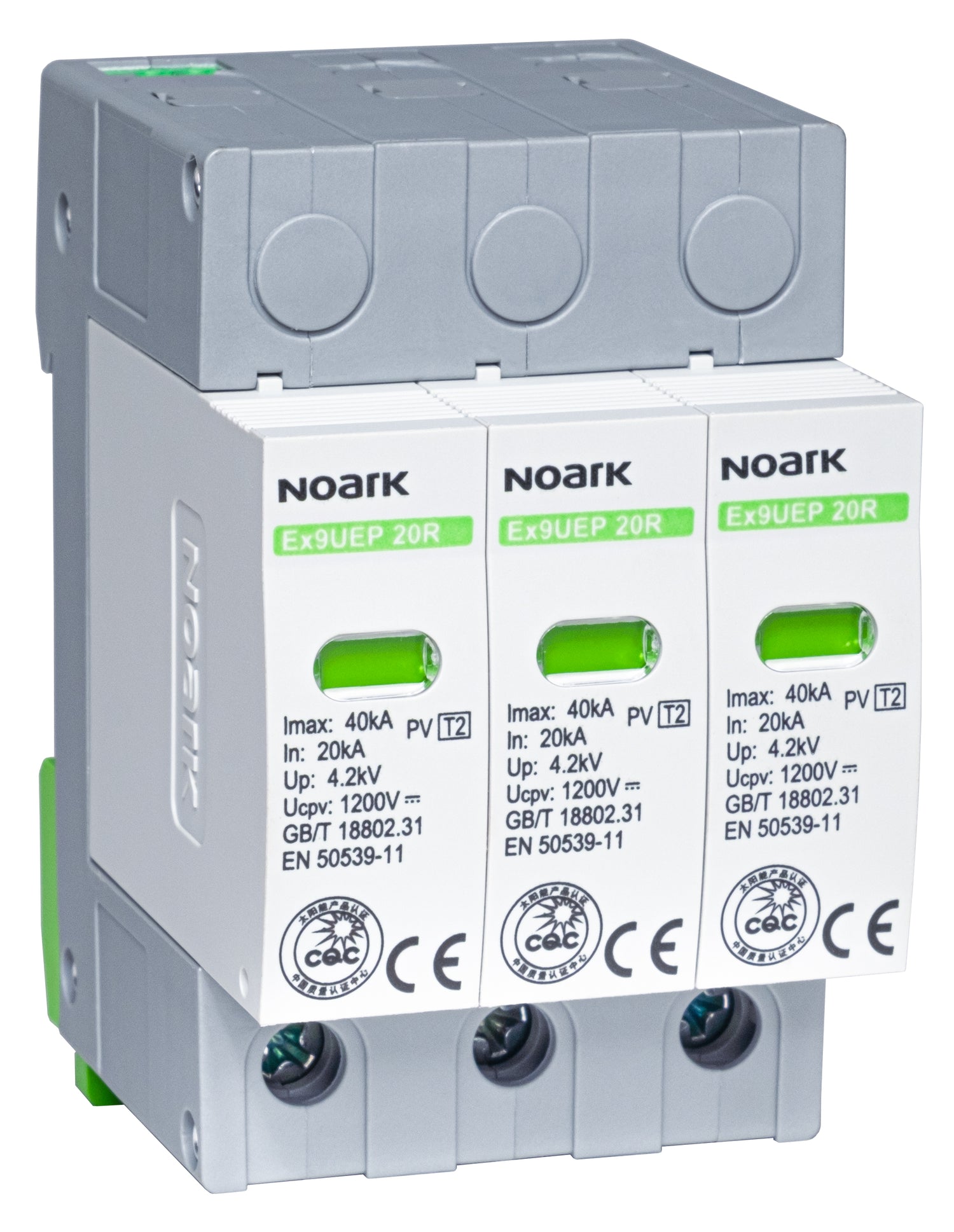 Noark PV DC Surge Arrestor 20KA 3P 1500V