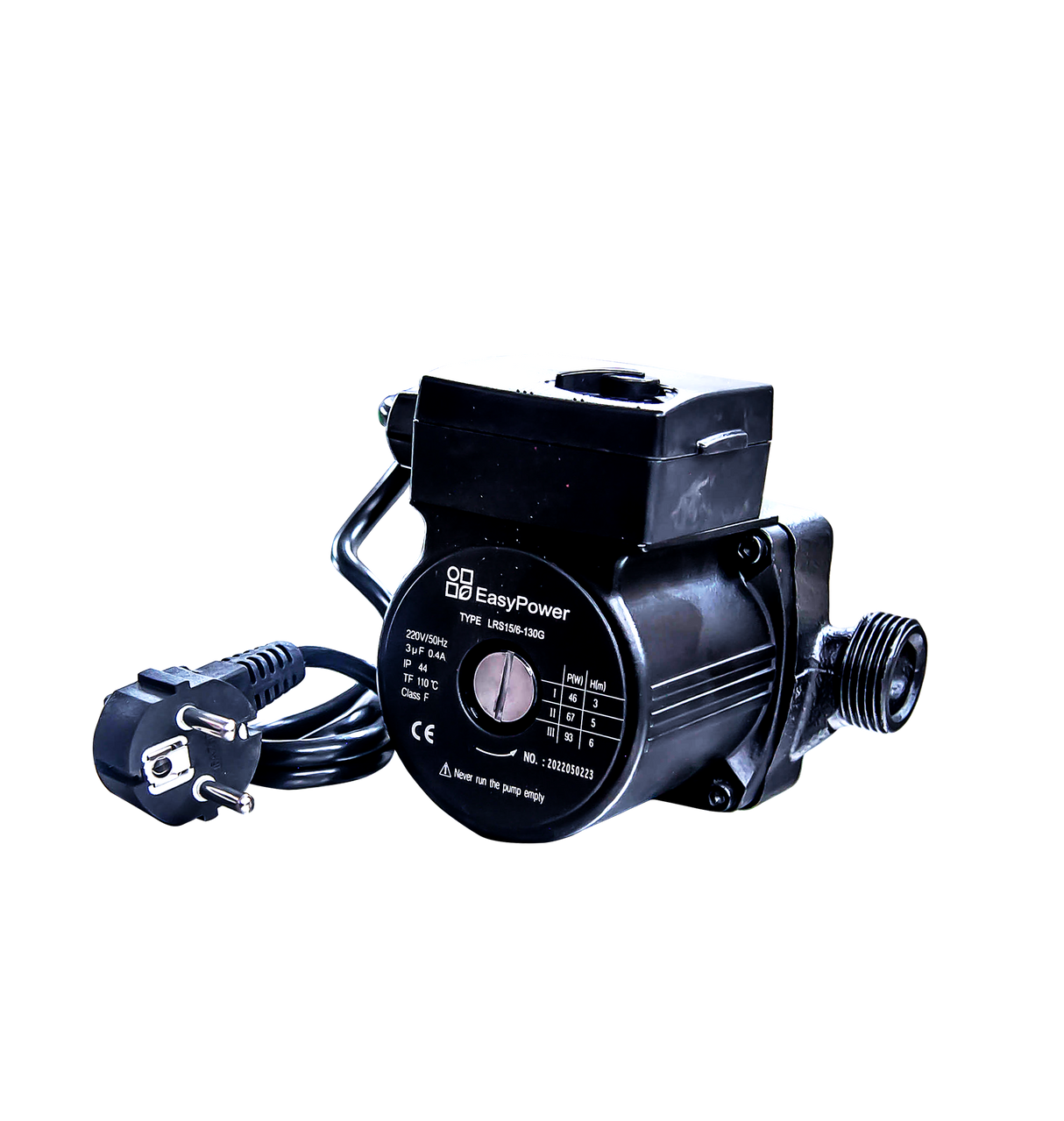 AC Circulation Pump EPS Solar Geyser