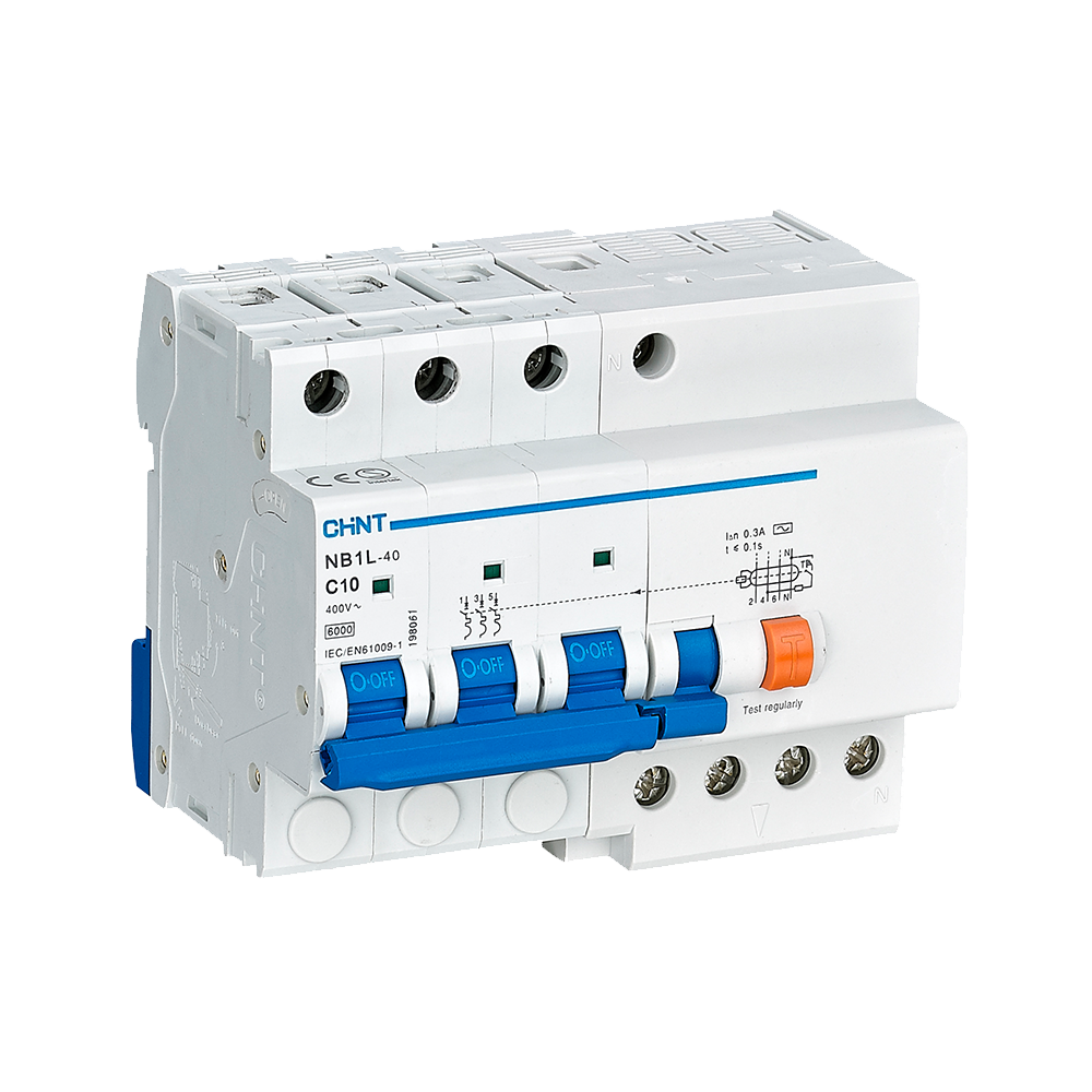 Chint Earth Leakage Protection 25A 3P+N C25 with overload