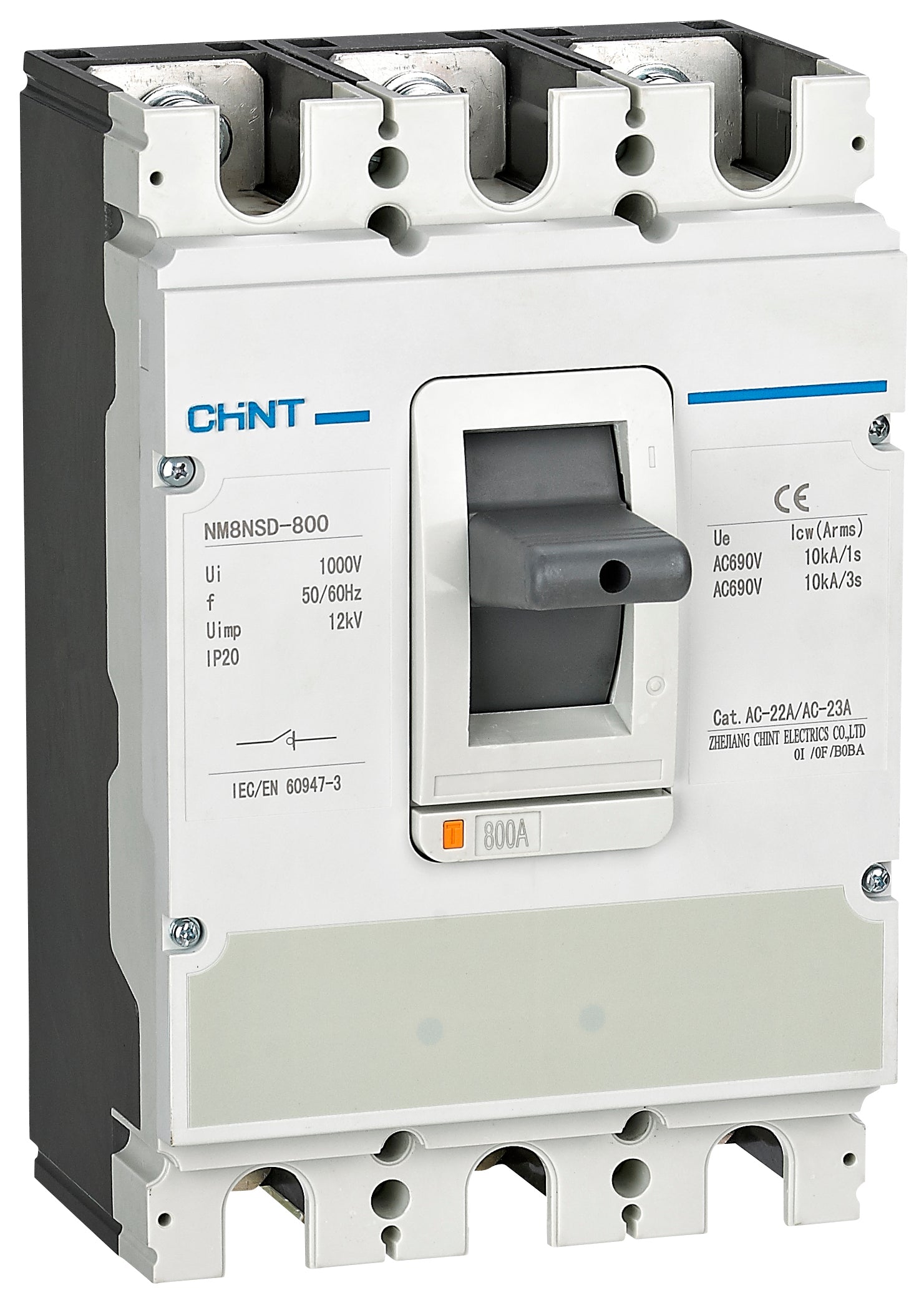 Chint DC 4 Pole Large Frame Isolator 125A