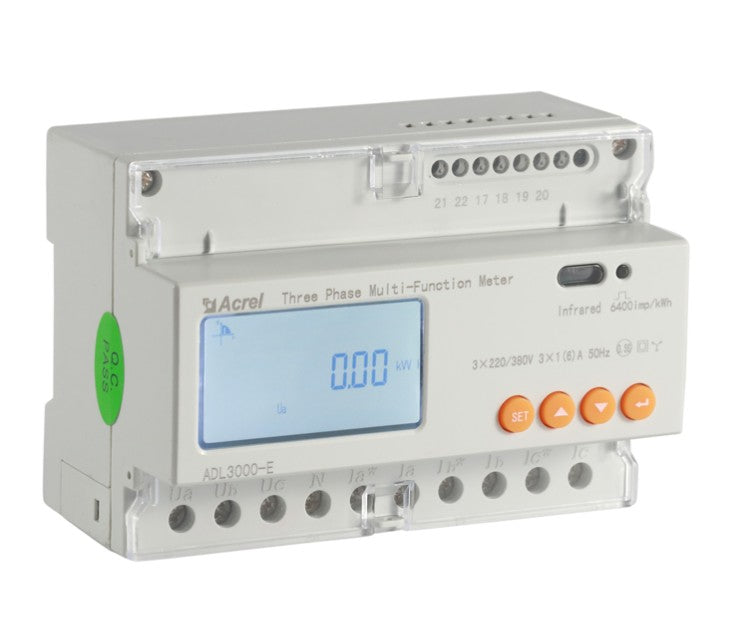 RS485 3 phase energy meter 5A by CTs 3x220/380V