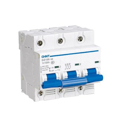 Chint MCBs 6kA 3P 100A Circuit Breaker C-Curve AC/DC