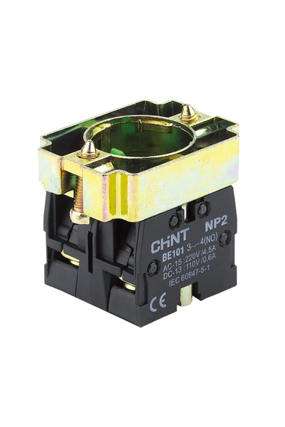 Chint Contact Block 2NC With Mounting Block