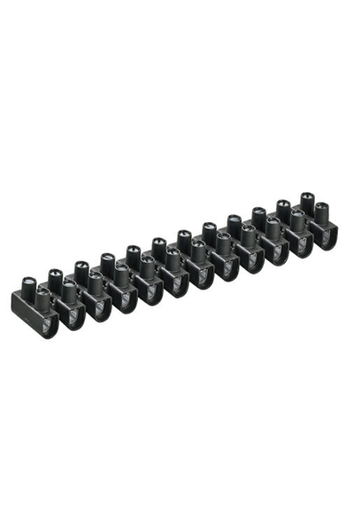 Connector Strip 5 Amp Black
