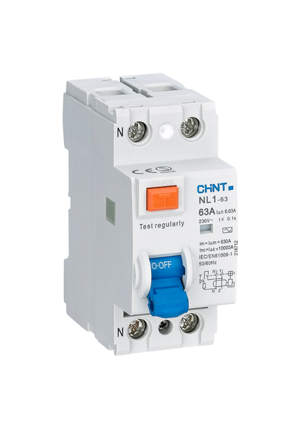Chint Earth Leakage Protection 1P+N 40A 30mA without Overload