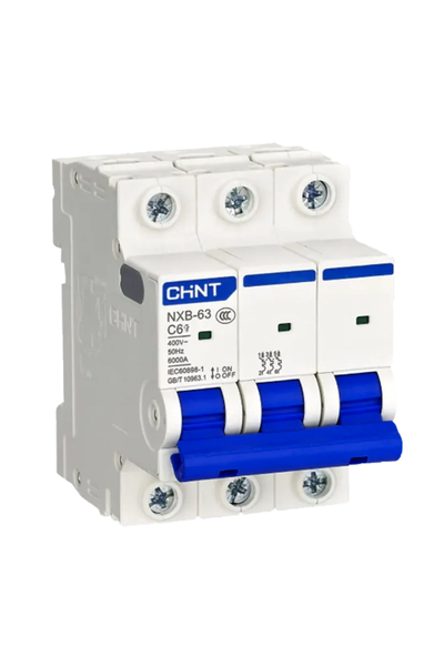 Chint 6kA 3P 6A Circuit Breaker C-Curve