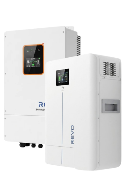Revo 8KW Inverter+Revo 5.12KW/H Wall-mount Battery