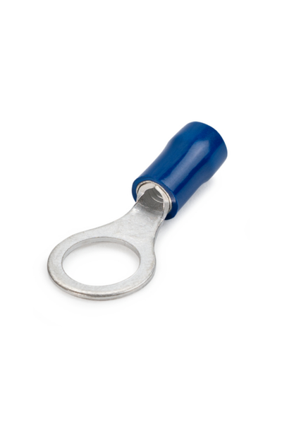 Insulated Ring Terminal 14-10mm Blue