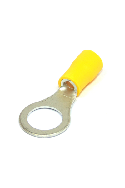 Insulated Ring Terminal 2 - 6mm Yellow