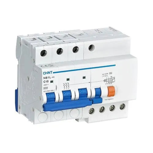 Chint Earth Leakage Protection 40A 3P+N C40 with overload