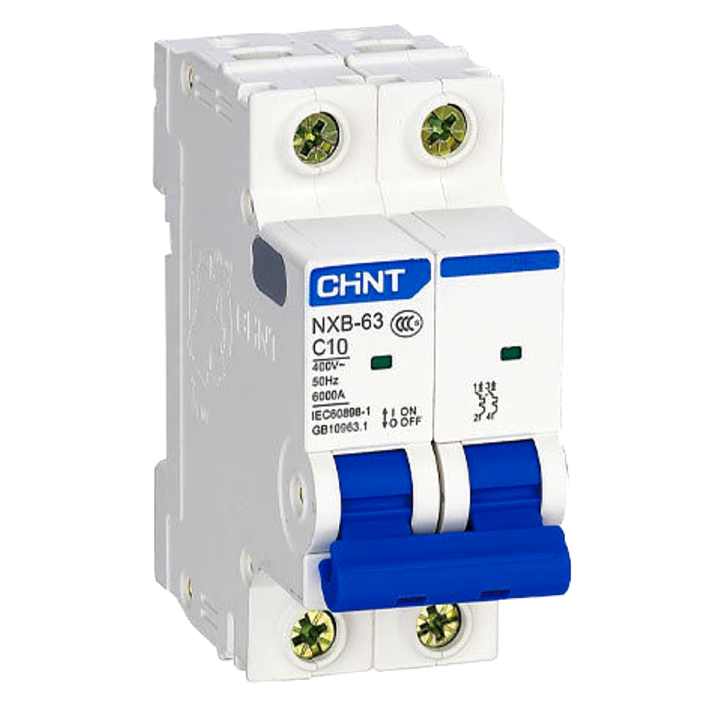 Chint 6kA 2P 25A Circuit Breaker C Curve