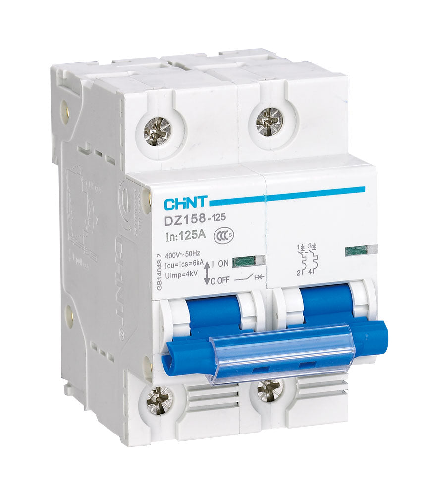 Chint 10kA 2P 63A Circuit Breaker C Curve AC/DC