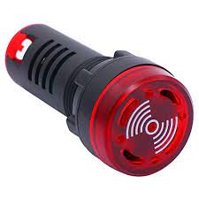 Chint Buzzer Red AC/DC 24V