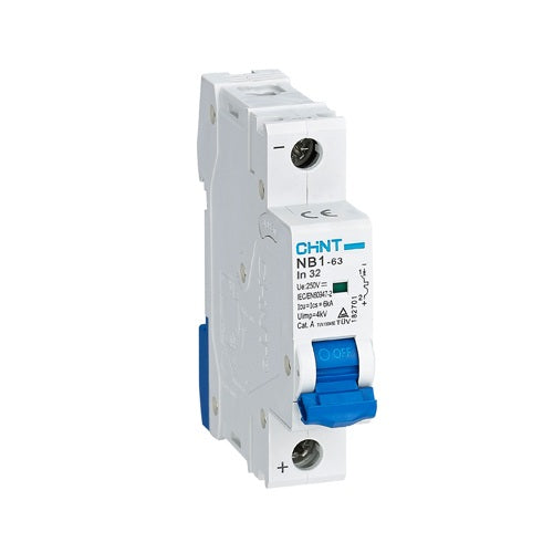 Chint PV DC Circuit Breaker 63A 1P DC250V