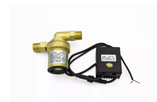 12V  Brass Hot Water Circulation Pump Geyserwise DCP001A