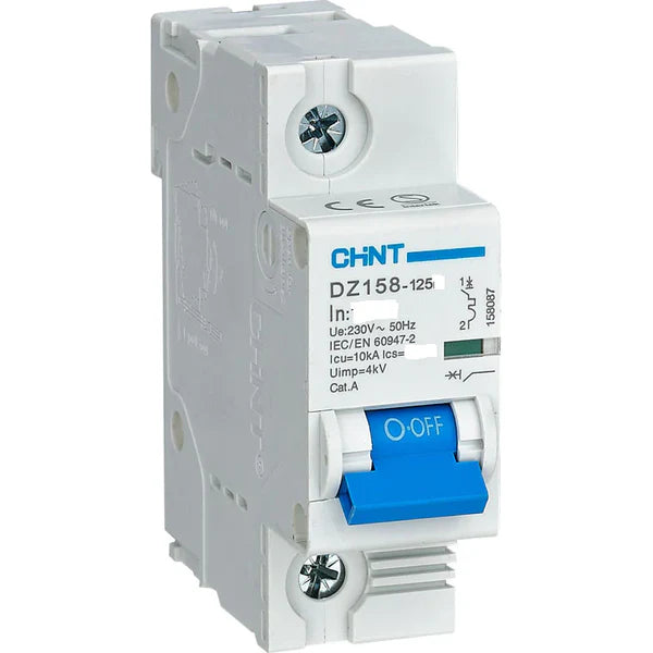 Chint 10kA 1P 100A Circuit Breaker C Curve AC/DC