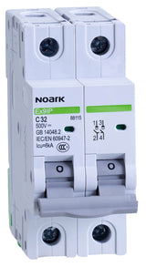 Noark  DC  Changeover Switch 63A 2P Din Rail