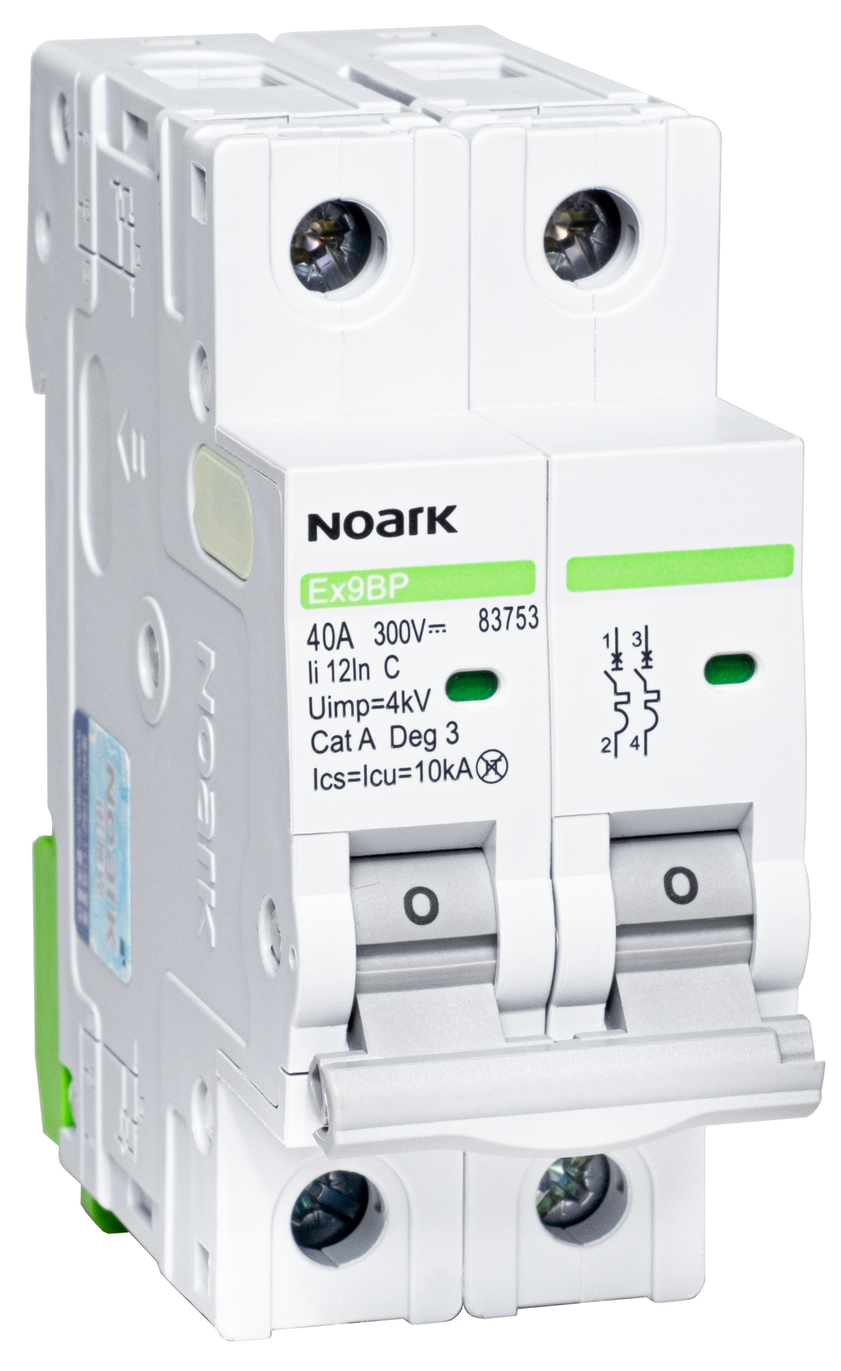Noark PV DC Circuit Breaker 40A 2P 500V