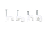 Cable Clips Round 10.0mm White