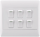 Condere 6 Lever 1 Way Switch 4x4