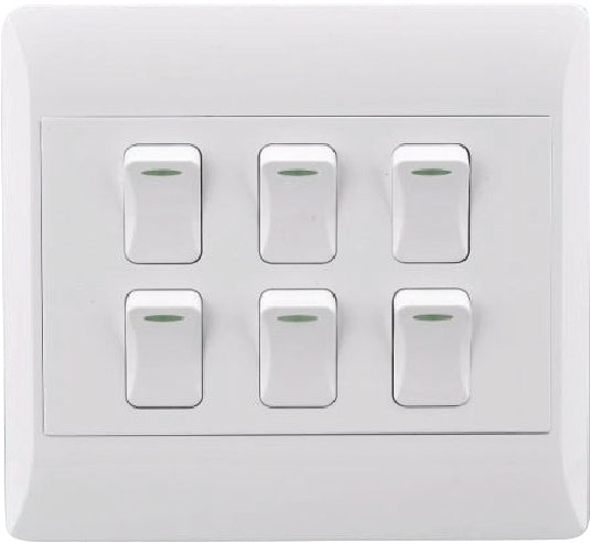 Condere 6 Lever 1 Way Switch 4x4