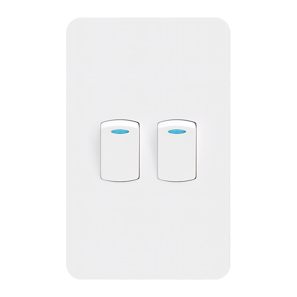 2 Lever 2 Way Switch 16A 2x4