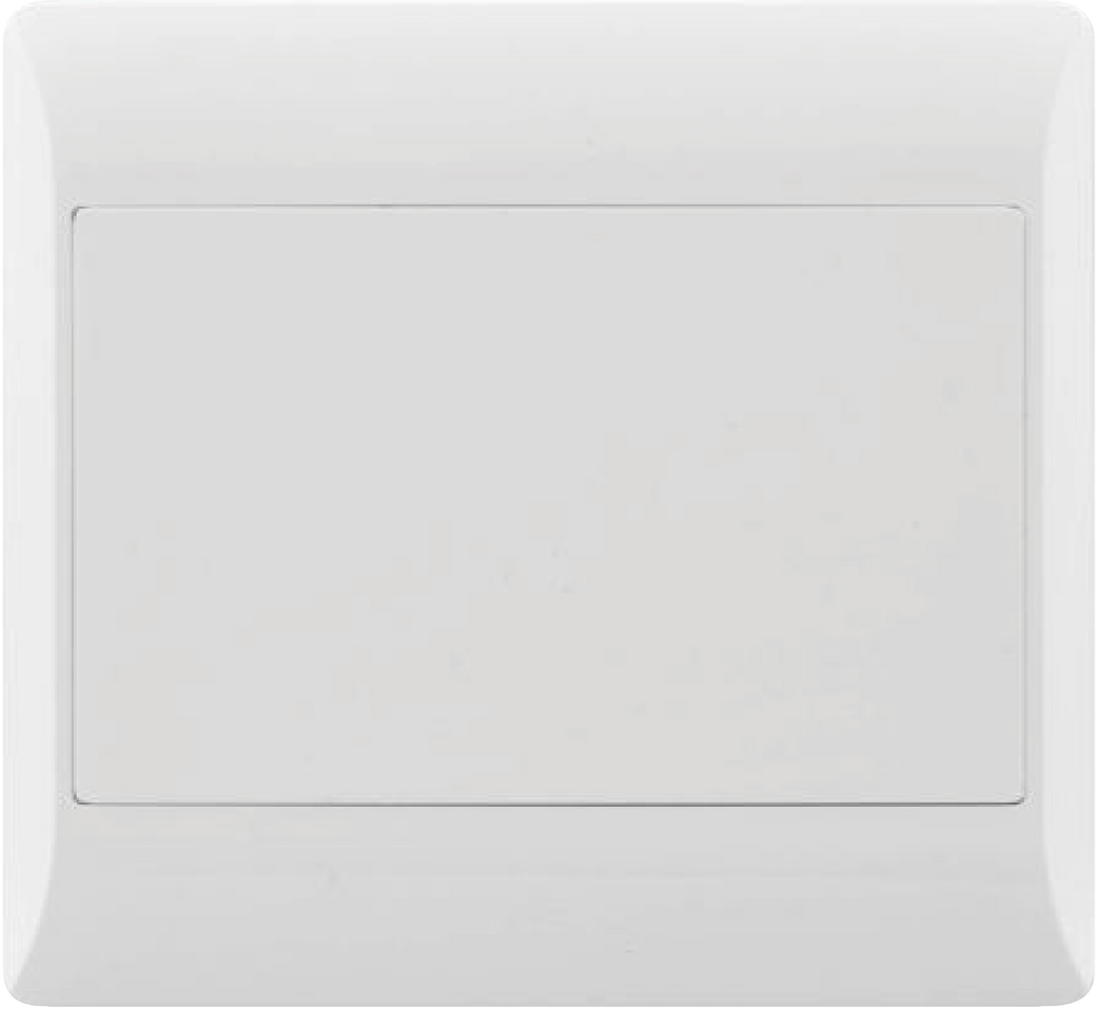 Condere Blank Plate White 4x4