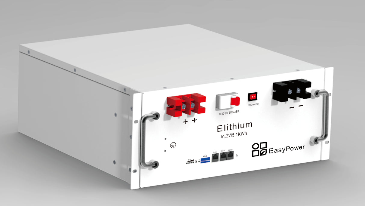 Easy Power Solar 100Ah 5.12KWh Lithium Battery 16CE