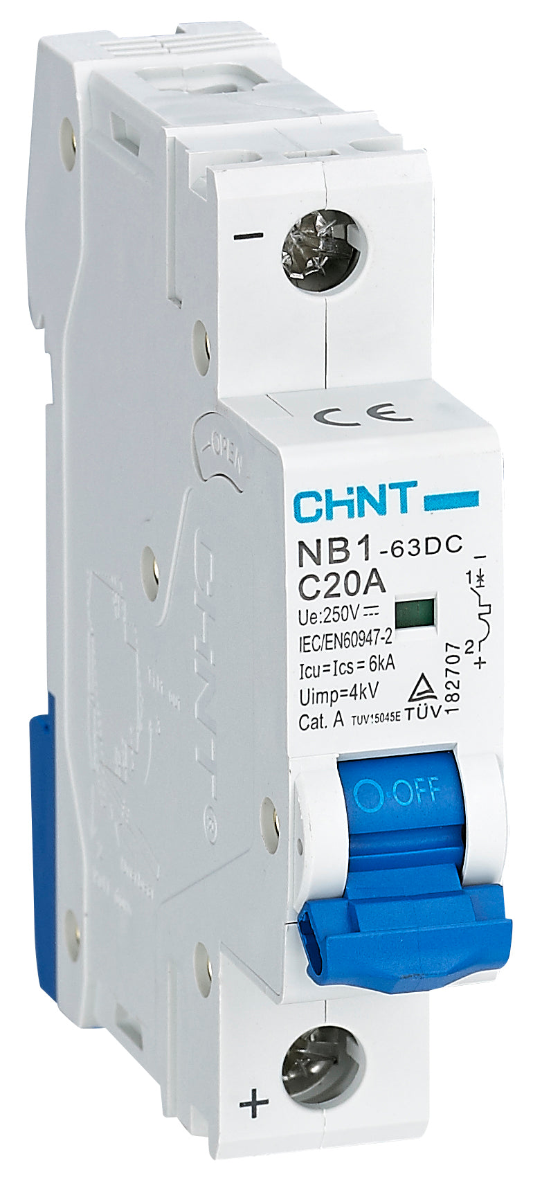 Chint PV DC Circuit Breaker 10A 1P DC250V
