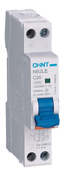 Chint Earth Leakage Protection  25A 1P+N 25    with overload