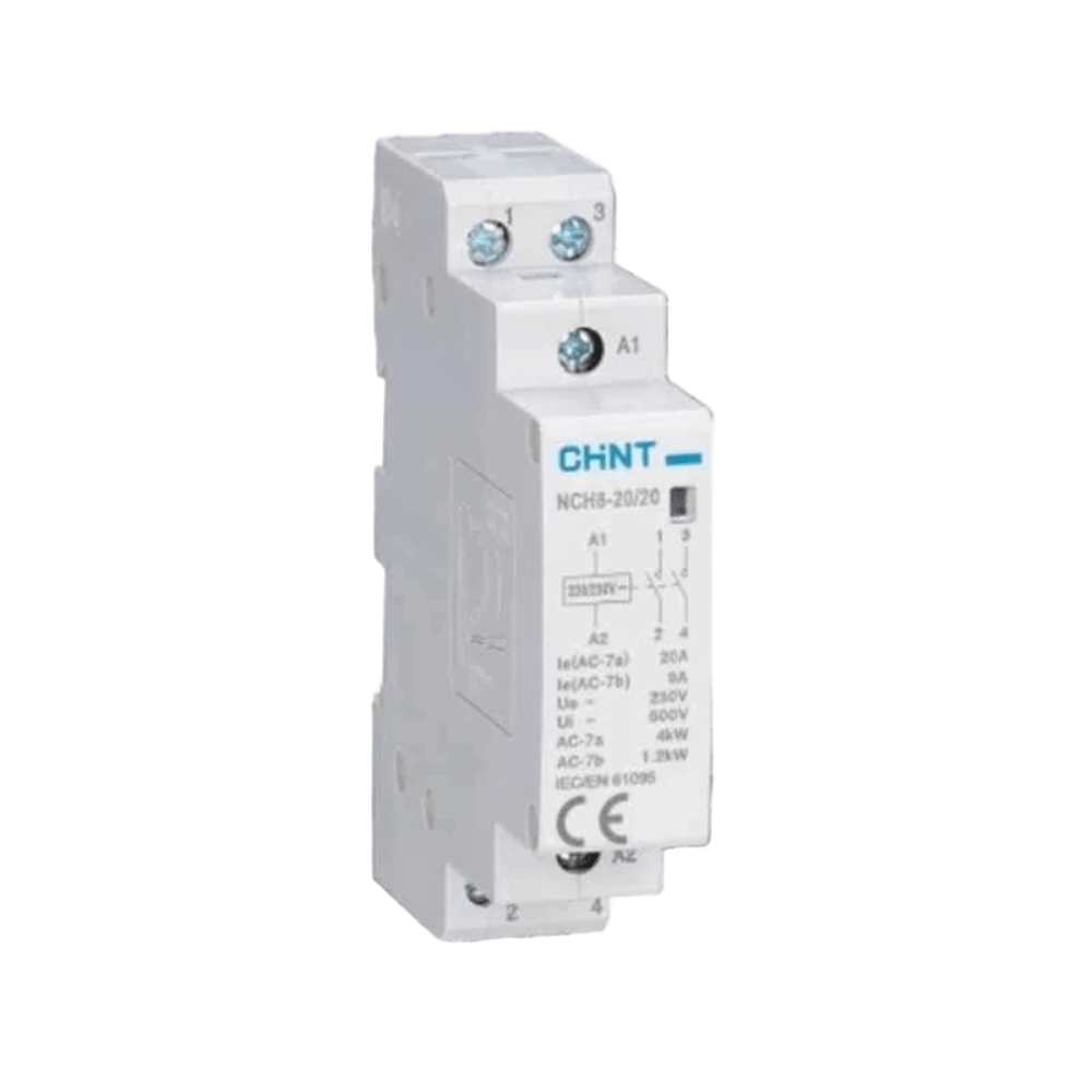 Chint Modular Contactor 20A 1NO+1NC 230V – EasyPower Solar