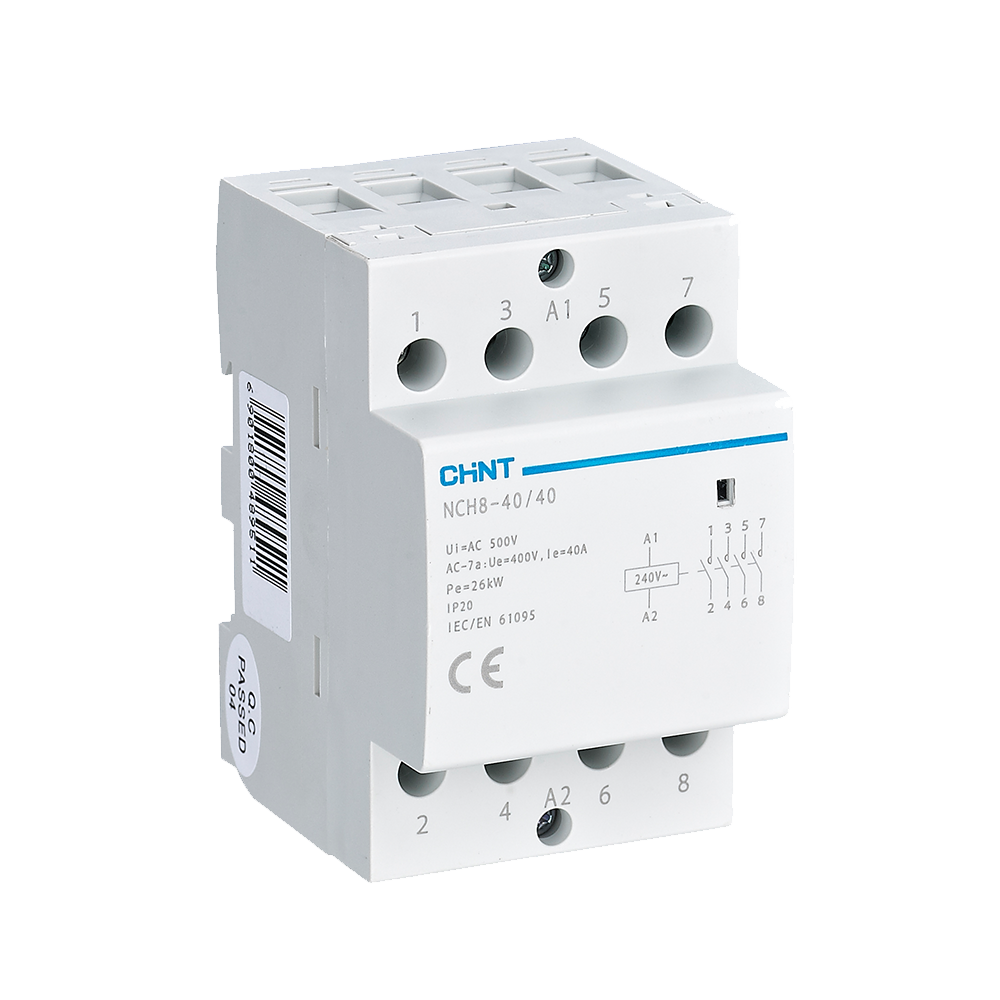 Chint Modular Contactor 25A 4NO 230V – EasyPower Solar