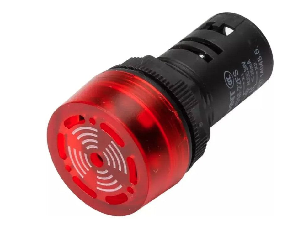 Chint Buzzer Red AC/DC 24V