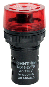 Chint Buzzer Red AC240V