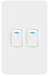 2 Lever 2 Way Switch 16A 2x4