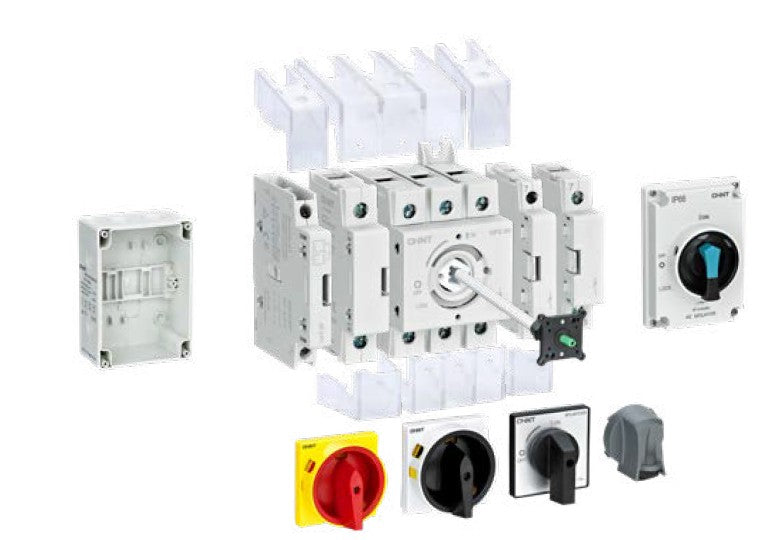 Chint 80A 4th Pole Sync Disconnect for Panel Mount only