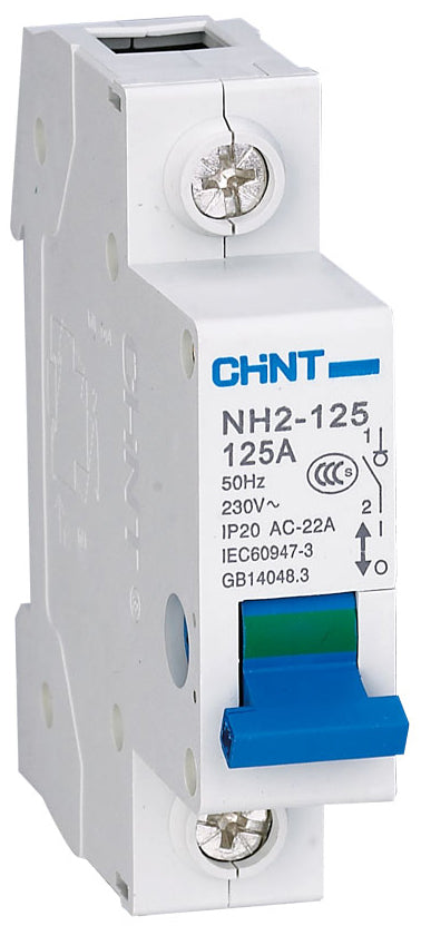 CHINT 1 Pole Din Rail Isolator 1P 63A