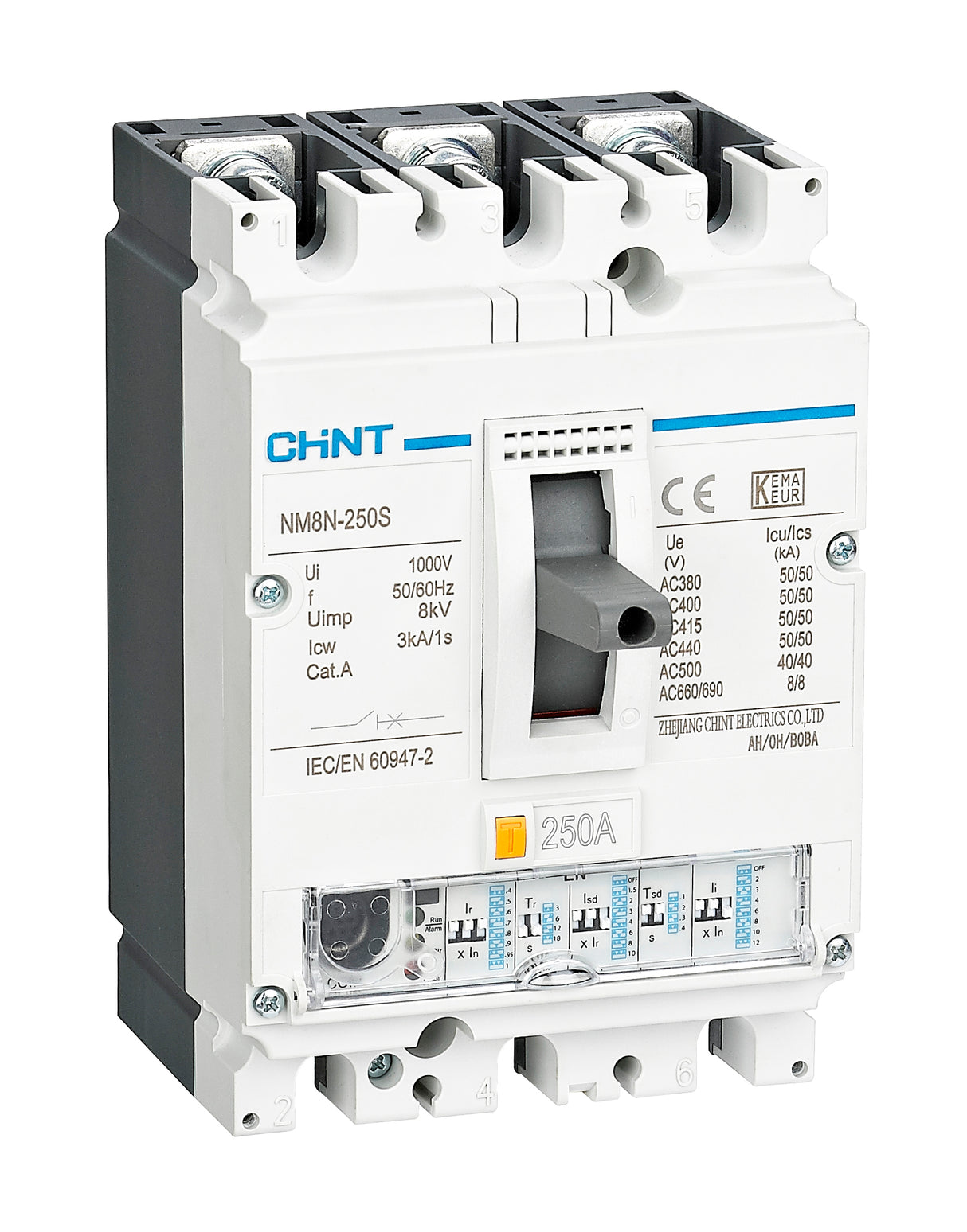 CHINT 50KA 1000A 4P MCCB (Thermal/Magnetic 0.7 1In)