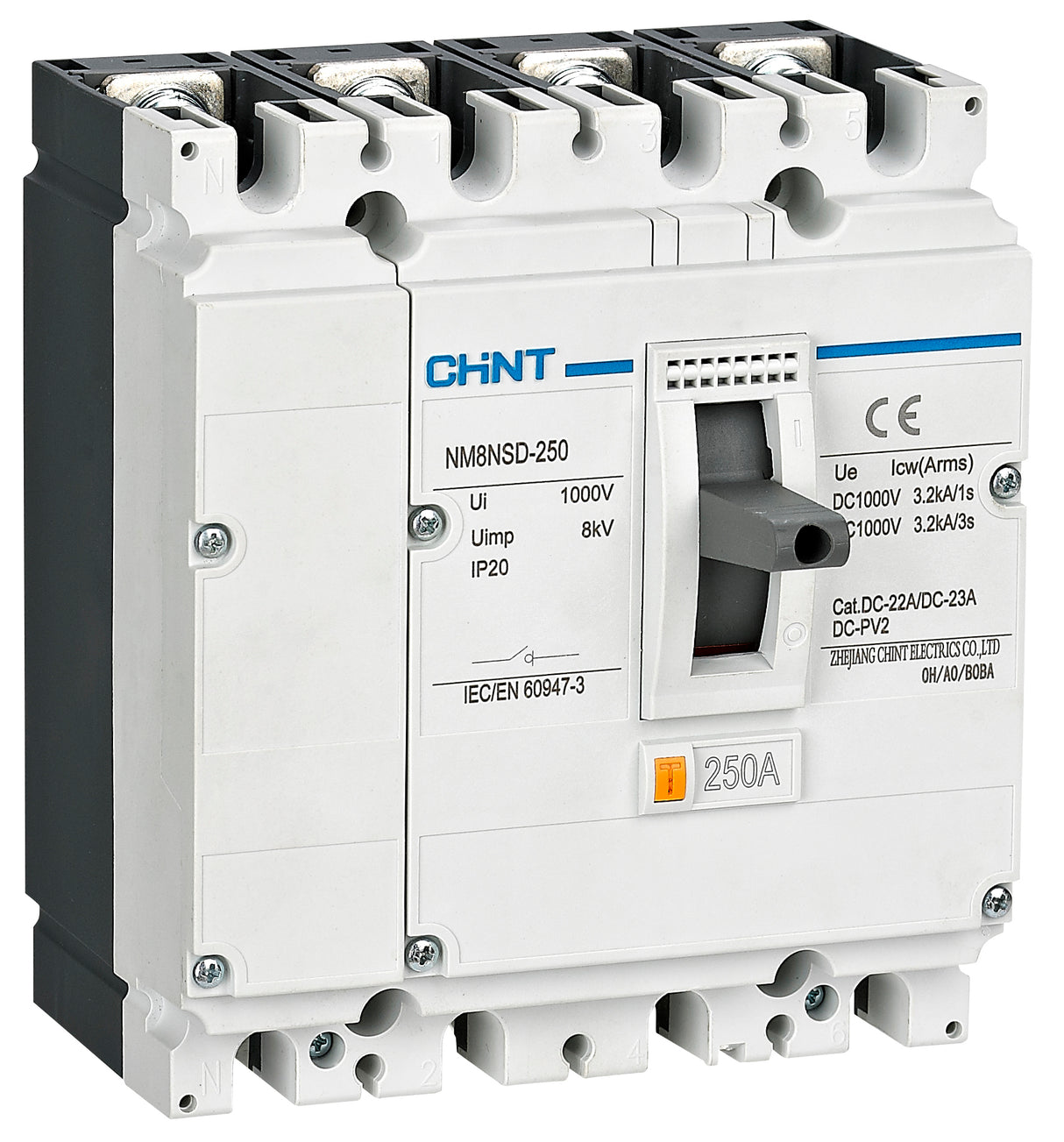 Chint 4 Pole Large Frame Isolator 800A