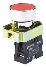 Chint Metal Pushbutton Head Red+1NC Contact IP40