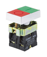 Chint Double Complete Button Flush IP40