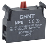 Chint Auxiliary Contact Block NO IP65