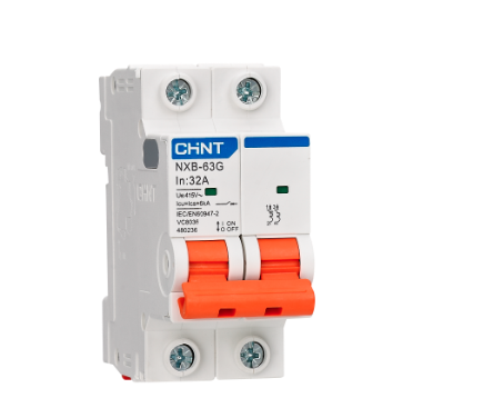 Chint 6kA 2P 1A Circuit Breaker D Curve