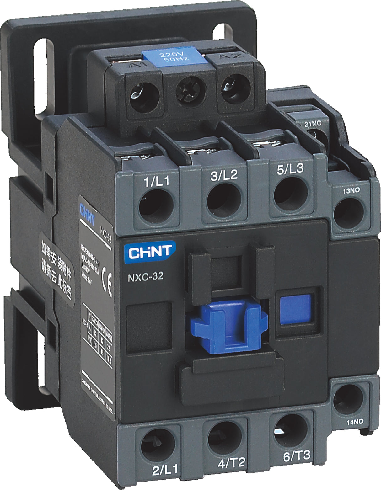 Chint Contactor 32A 15kw 3NO 1NO+1NC 240V