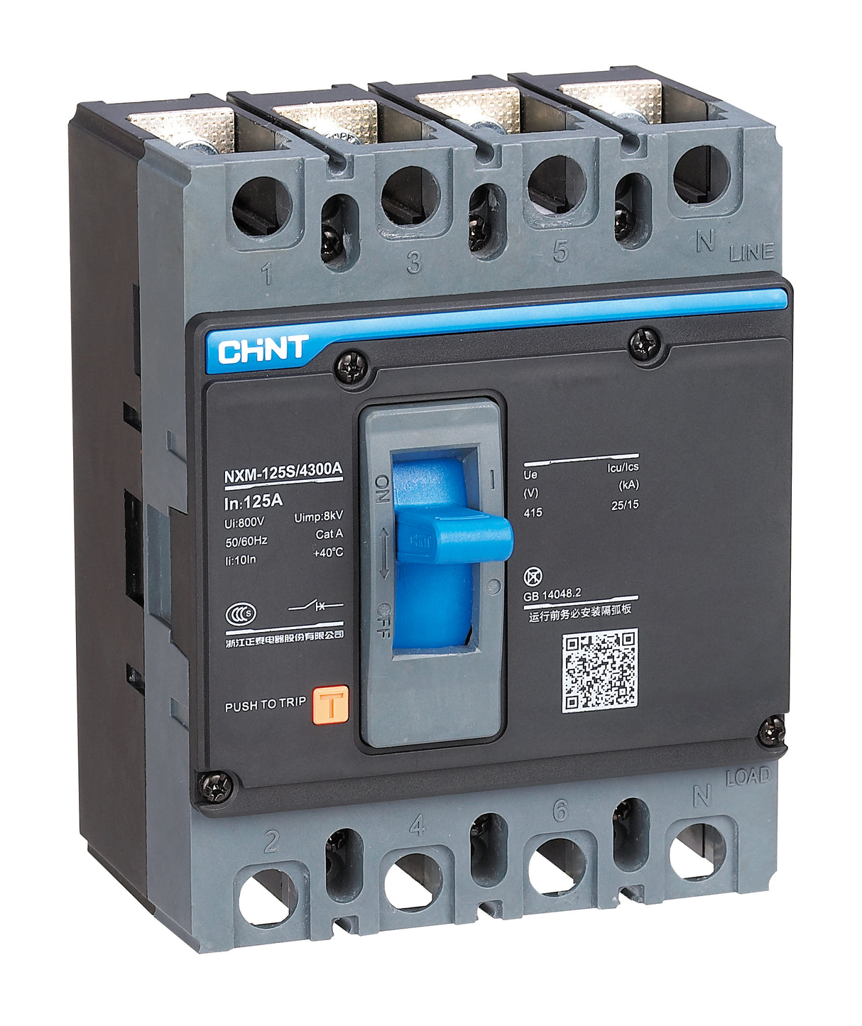 CHINT 25KA 50A 3P MCCB