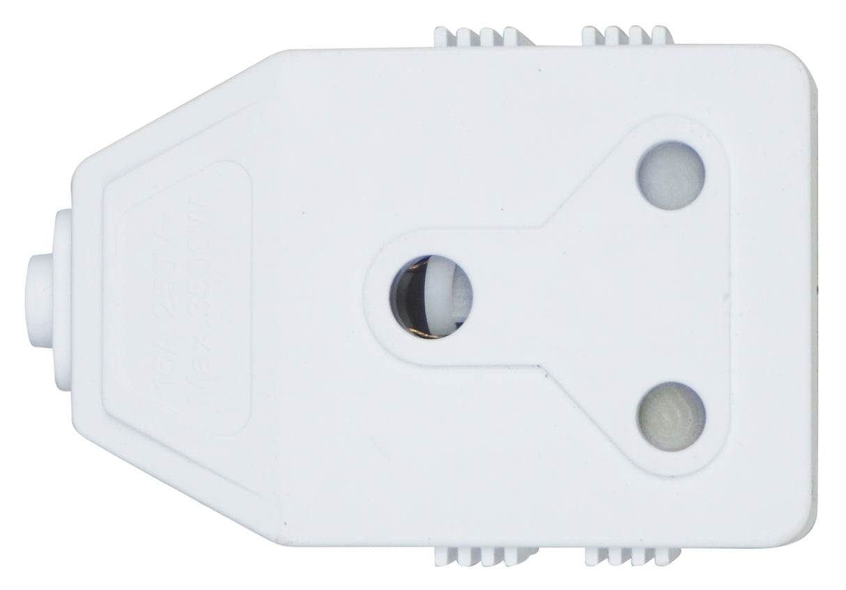 Chint 16A Double Coupler Janus White