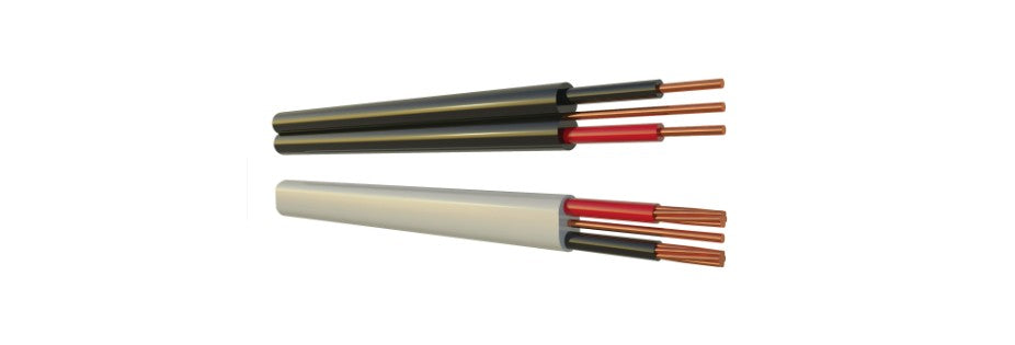 WIRE-TWIN FLAT 6mm +E       300/500 V  -10°C to 70°C